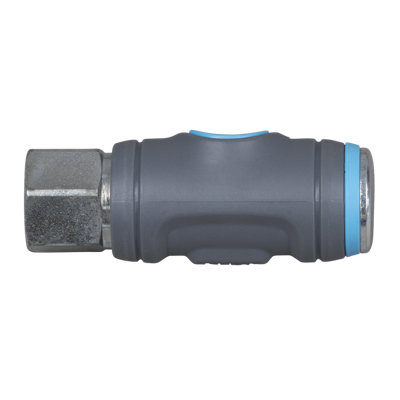 PCL Push-Button Safety Coupling Body Female 1/2" BSP With Safety Release AC107 - 3