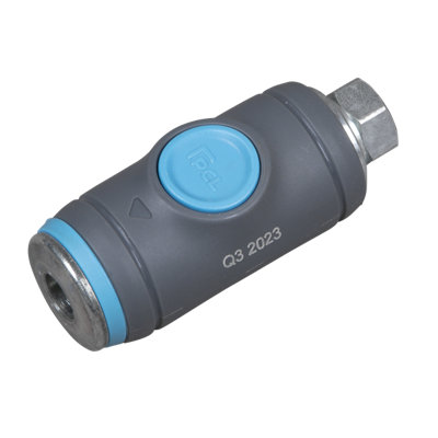 PCL Push-Button Safety Coupling Body Male 1/2" BSPT With Safety Release AC104