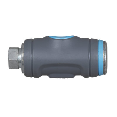 PCL Push-Button Safety Coupling Body Male 1/2" BSPT With Safety Release AC104 - 3