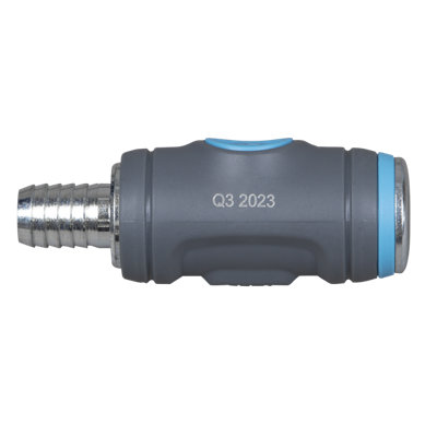 PCL Push-Button Safety Coupling Body Tailpiece For 1/2" Hose Safety Release - 3