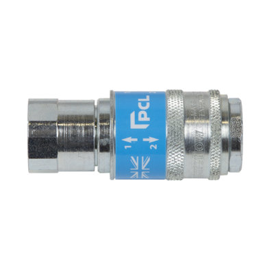 PCL Safeflow Safety Coupling Body Female 1/2" BSP For Workshop Agricultural Use - 3