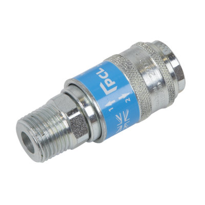 PCL Safeflow Safety Coupling Body Male 1/2" BSPT For Workshop & Agricultural Use