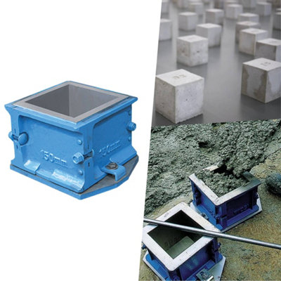 PDL - Pegdev - Concrete Test Cube Mold Mould 150mm - Slump Compressive ...