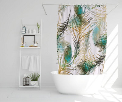 peacock feathers (Shower Curtain) / Default Title Price Comparisons | Compare The Build