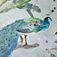 Peacock Jungle 100% Cotton Sateen Duvet Cover Set