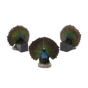 Peacock Plant Pot Feet - Set of 3 - L8.5 x W5.5 x H8.5 cm