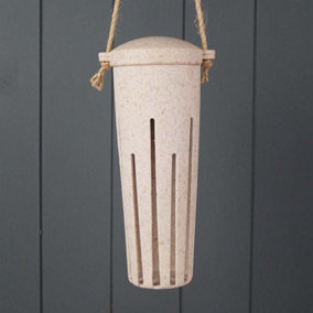 Peanut Bird Feeder Made with Chaff Earthy Sustainable