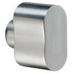 Peanut Shaped Thumbturn to Suit Cylinder 28 x 23.5 x 15mm Satin Chrome