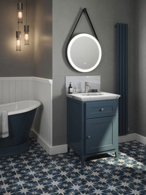 Pearl Shimmer - Self Adhesive - Toughened Glass Bathroom Splashback 250mm x 500mm x 4mm