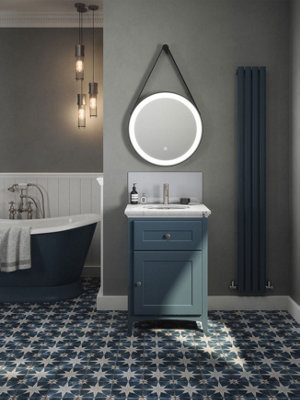 Pearl Shimmer - Self Adhesive - Toughened Glass Bathroom Splashback 250mm x 500mm x 4mm