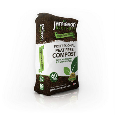 Peat Free All Purpose Compost with added John Innes 60L Professional Blend by Jamieson Brothers - 3