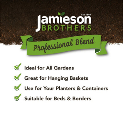 Peat-Free Hanging Basket Compost 60L - 6 months feeding as standard - by Jamieson Brothers - 9