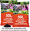 Peat Free Nutrient Rich All Purpose Compost with added John Innes - 50L