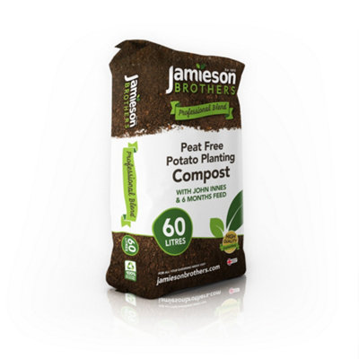 Peat Free Potato Compost with added John Innes 60L Professional Blend by Jamieson Brothers - 3