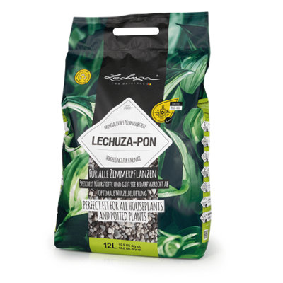 Peat-Free Potting Mix for Indoor Plants Potting Compost for Houseplants  LECHUZA PON 12 Liter