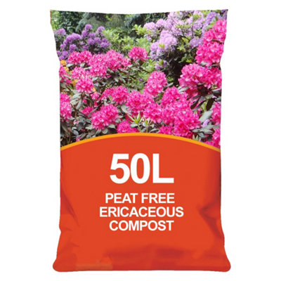 Peat Free Specially Formulated Ericaceous Horticulture Compost - 50L