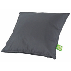 Pebble Grey Outdoor Garden Furniture Seat Scatter Cushion with Pad