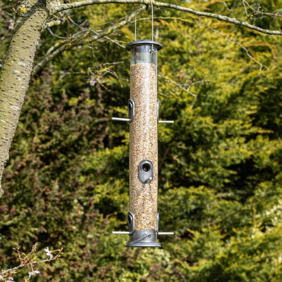 Peckish All Weather Premium Giant 6 Port Wild Bird Seed Feeder