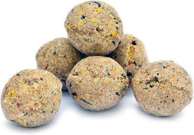 Peckish Natural Balance Energy 50 Suet Fat Balls For Wild Birds Feed 4kg