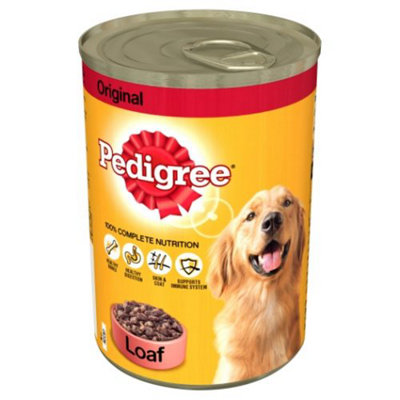 Pedigree Can Loaf Original 400g x 12