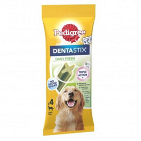 PEDIGREE DENTASTIx Adult Large Dog Treats 4 x Dental Sticks 154g (Pack of 14)