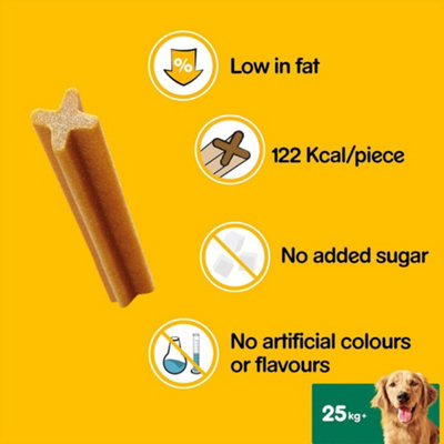 Pedigree Dentastix Daily Dental Chews Large Dog 105 Sticks DIY at B Q