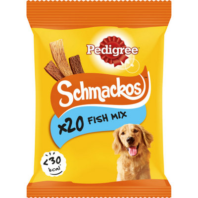 Pedigree Schmackos Dog Treats With Fish 20 Stick X 1 Pack