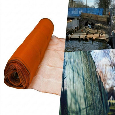 Pegdev Orange Temporary Fencing Heavy Duty UV Stabilised Polyethylene ...