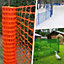 Pegdev - PDL 10M HEAVY DUTY GREEN PLASTIC BARRIER FENCING SAFETY MESH FENCE NETTING NET 5.5KG SUPER STRONG QUALITY MESH FENCE
