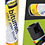 Pegdev - PDL 2 x Tins Of Bitumen Cold Joint Sealer 750ml Spray Adhesive Tack Coat Moisture Sealant Sealer Quick Drying Formula