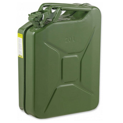 Pegdev - PDL - 20L Heavy Duty Jerry Can - UN Certified Portable Fuel Container for Safe Transportation Pack of 1