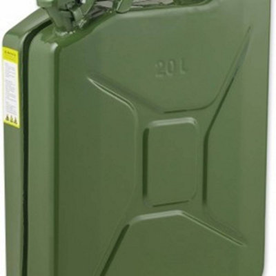 Pegdev - PDL - 20L Heavy Duty Jerry Can - UN Certified Portable Fuel Container for Safe Transportation Pack of 1