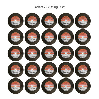 Pegdev - PDL - 300mm 12 Inch Professional Metal Cutting Abrasive Discs for Stihl Saws - Pack of 10