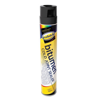 Pegdev - PDL 5 x Tins Of Bitumen Cold Joint Sealer 750ml Spray Adhesive Tack Coat Moisture Sealant Sealer Quick Drying Formula Price Comparisons | Compare The Build