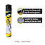 Pegdev - PDL 5 x Tins Of Bitumen Cold Joint Sealer 750ml Spray Adhesive Tack Coat Moisture Sealant Sealer Quick Drying Formula