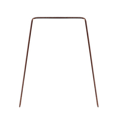 Pegdev - PDL 6 Inch Copper-Coated Staples Secure Weed Membrane Fleece Netting Pegs Repel Slugs Snails - Single