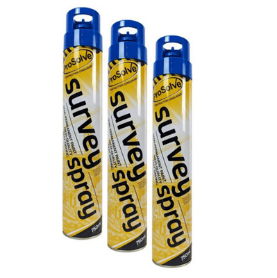 Pegdev PDL 6 x BLUE SURVEY LINE MARKER PAINT Highly Pigmented, Hard