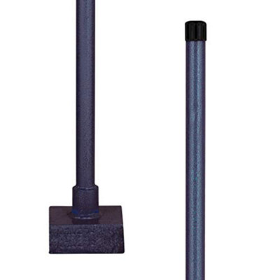 Pegdev - PDL - Carters 10lb All Steel Square Rammer - Durable Carbon Steel with Tubular Handle for Balance and Strength