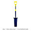 Pegdev - PDL Carters Newcastle Drainer Grafter Post Shovel Spade - Poly Fibre c/w Lug, Solid Forged for Superior Strength
