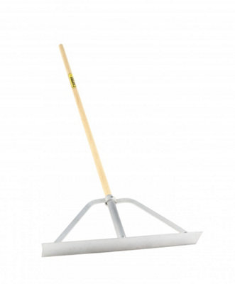 Pegdev - PDL - Carters Premier Spazzle Lute - Aluminium Head with 48" Hardwood Handle and 24" Blade for Professionals