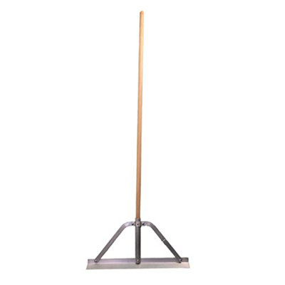 Pegdev - PDL - Carters Premier Spazzle Lute - Aluminium Head with 48" Hardwood Handle and 24" Blade for Professionals