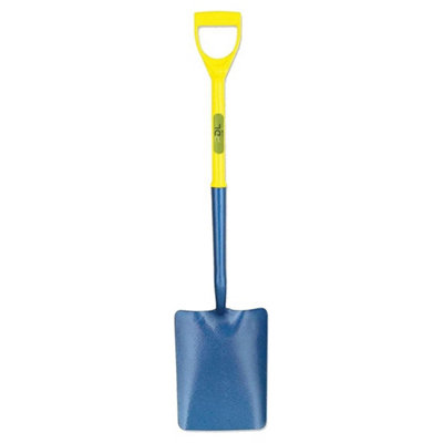 Pegdev - PDL - Carters Taper mouth Builders Shovel Spade Polyfibre with Lug Fiberglass Strength for Versatile Construction Use