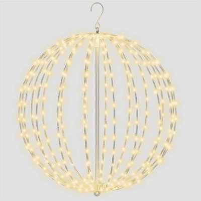 Pegdev - PDL - Enchanting Pre Lit 50cm LED Sphere with 320 Warm White ...