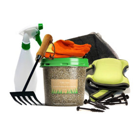 Pegdev - PDL - Garden Repair Kit (Red) - Complete 7-Piece Garden Repair Kit for Easy Maintenance and Professional Results
