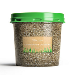 Pegdev - PDL - GrowPro Grass Seed & Fertiliser Blend for Professional Turf Management (600g)