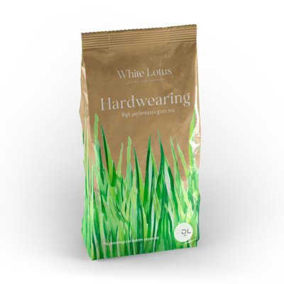 Pegdev - PDL - Hardwearing Grass Seed - Resilient Lawn Solution - High-Yield Variety for Gardens & Parks (2.5kg)