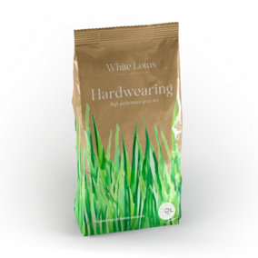 Pegdev - PDL - Hardwearing Grass Seed - Resilient Lawn Solution - High-Yield Variety for Gardens & Parks (2.5kg)