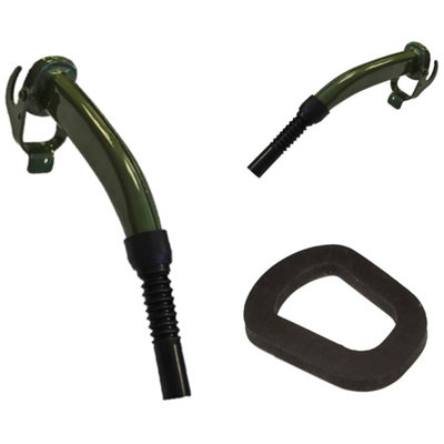 Pegdev - PDL - Jerry Can Accessory Bundle - Metal Spout & Rubber Seal for Precise Pouring & Leak-Proof Protection, Durable Kit