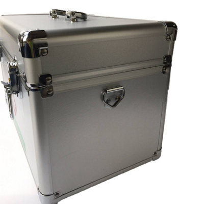 Pegdev - PDL - Large Aluminium First Aid Case (Empty) - Lockable ...