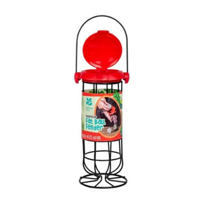 PegDev - PDL - NT Range Kids EasyFlip Fat Ball Feeder - Fun & Safe Bird Feeder for Kids - Recyclable Plastic